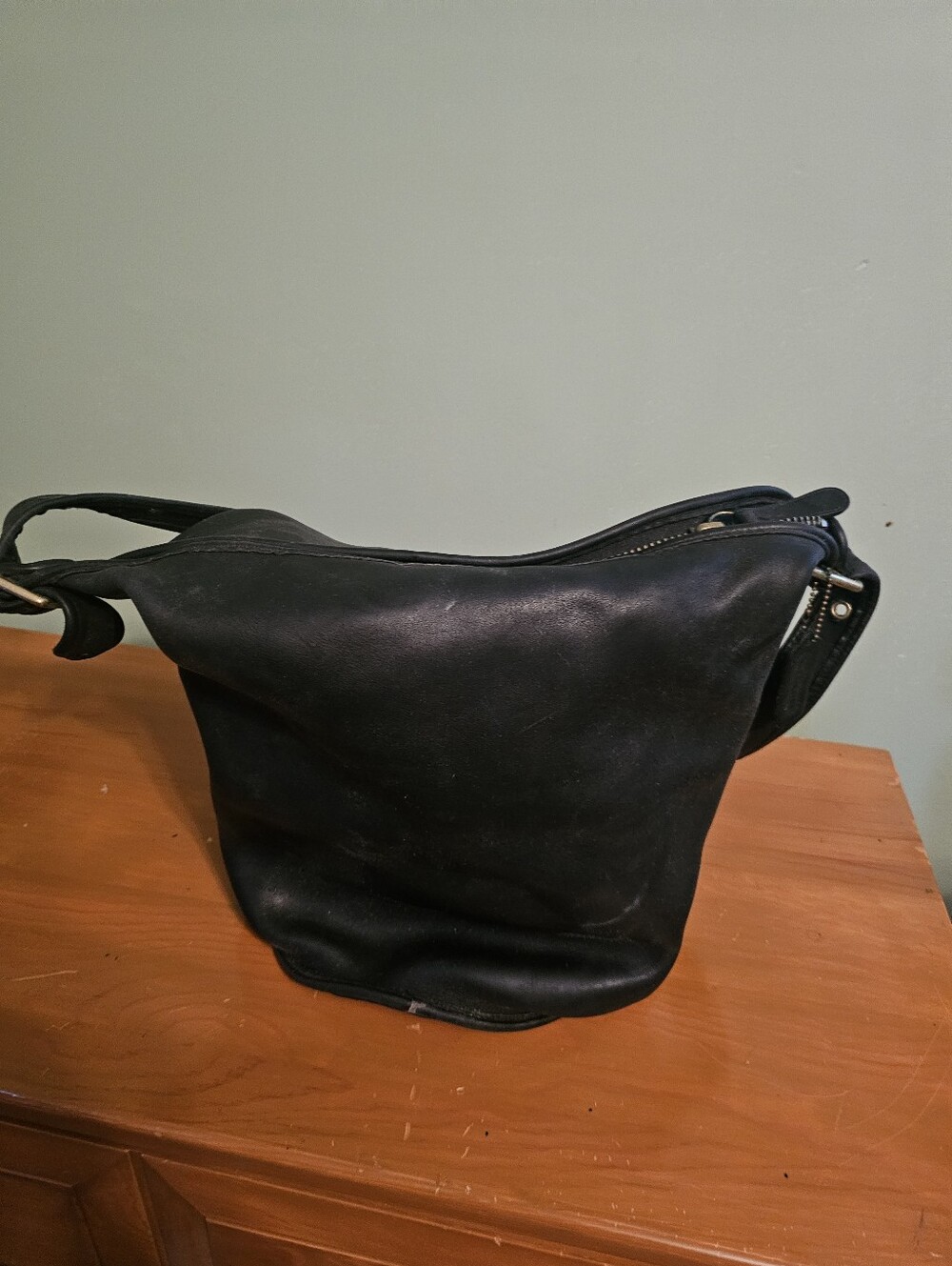 Vintage Large Coach Bucket Bag